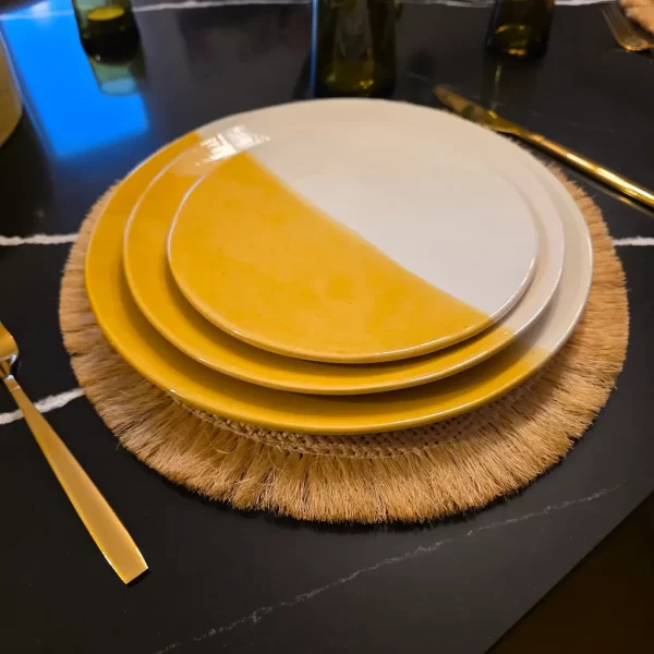 Assiettes  SAFRAN  20 cm, 25cm, 30cm