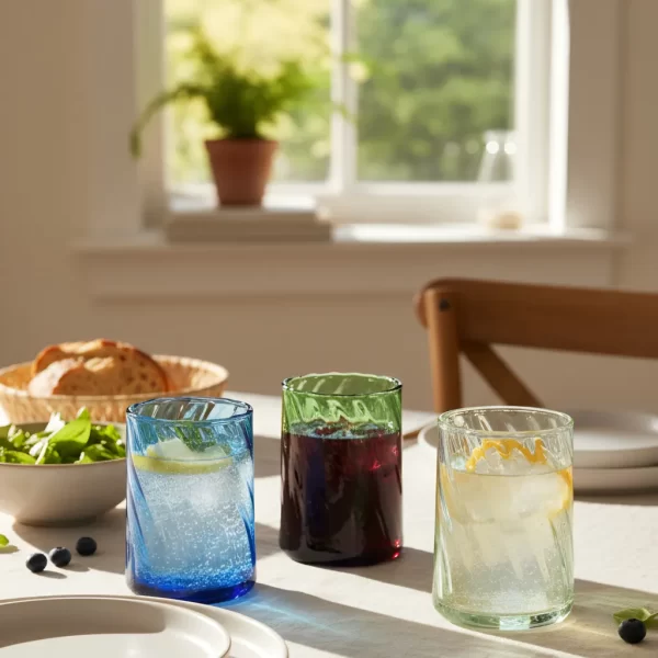 Verre cylindre Beldy (jaune)