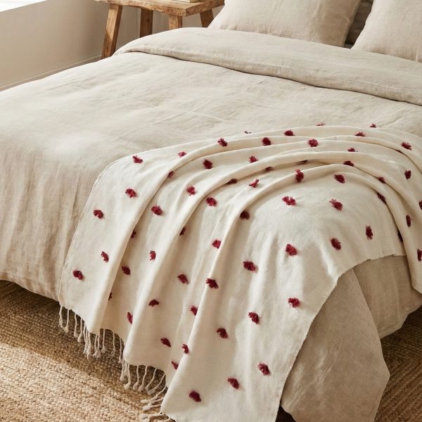 Couvre-lits Tassels  160 X 260